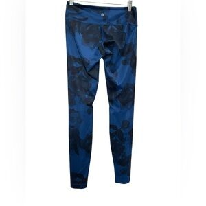 Lululemon Wunder Under Full-On Luxtreme Jumbo Inky Floral Black Inkwell‎ Size 6